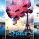 Illustration for article titled New iPixels/i Movie Posters Are Works Of Arcade Art